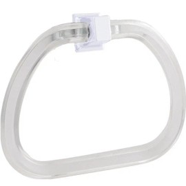 LDR Industries 162 9620 Towel Ring, White