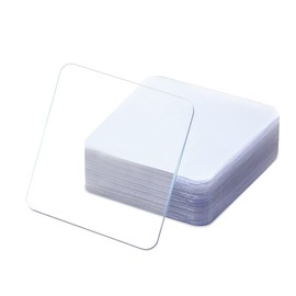 Clear Double Sided Mounting Tape Square Heavy Duty Traceless Super Sticky Gel Pads Removable Multifunctional Tape for Cell Phone DIY Wall (Pack of 30)