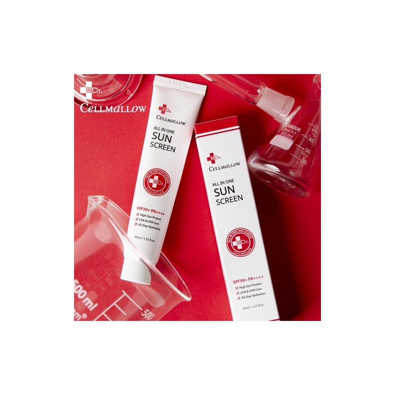 Dr. Selmelo All-in-One Sunscreen 45ml (SPF50+) / 닥터 셀멜로 올인원