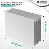GoldOrcle Hanging File Organizer, Letter-size File Holder Filing Box with