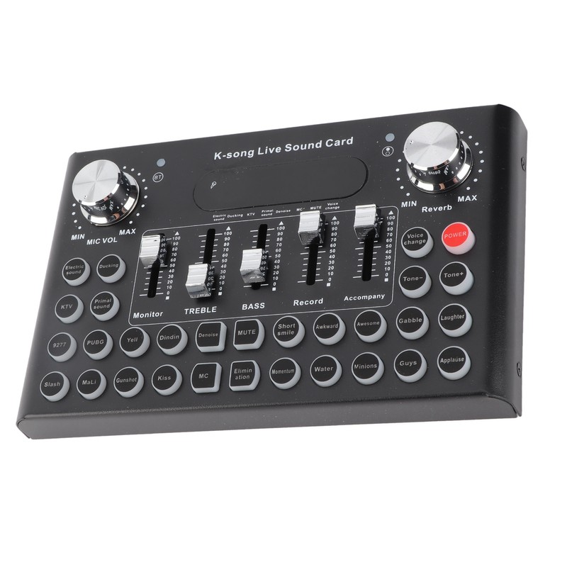 Sound Mixer Compact 820mah 18pcs Special Effect Buttons 5pcs Sound