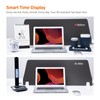 poukaran Desk Lamp, LED Desk Lamp with Wireless Charger, USB
