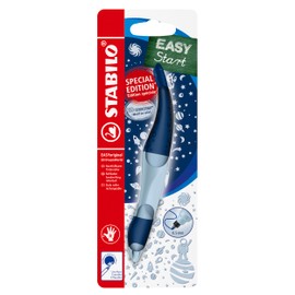 STABILO EASYoriginal - Penna Roller Ergonomica - per Destrimani - 3D DreamWorld Edition - Blu - Cartuccia Blu inclusa