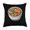 Menudo Soup Design Throw Pillow
