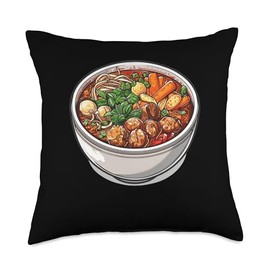 Menudo Soup Design Throw Pillow