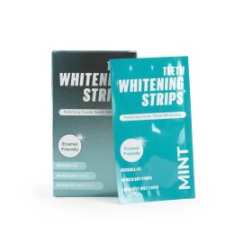 Yellow Stains Removal Teeth Whitening Strips 30 Minutes Brighten Tooth Peroxide Tooth Whitening Strips US DeliveryFlavor: Mint