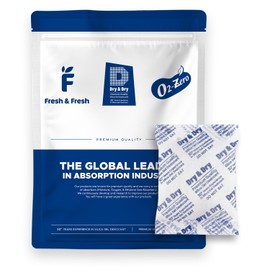 Dry & Dry 50 Gram [20 Packets] Silica Gel Packets Desiccants, Silica Packets - Rechargeable Silica Gel Packs, Desiccants Packets, Silica Gel