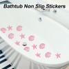 FULANDL 48PCS Bathtub Non Slip Stickers for Shower, Shell Starfish