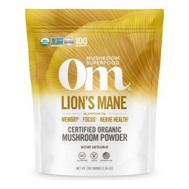 Om Mushroom Superfood Polvo Melena De León 100 Porciones