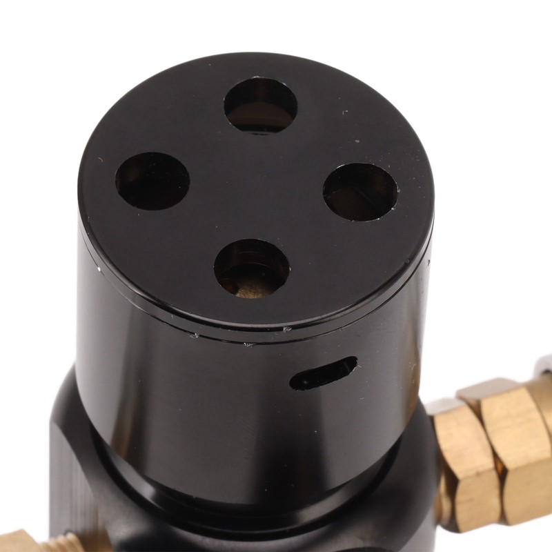CO2 Mini Regulator Aluminum Alloy Brass Stainless Steel 8mm Dual