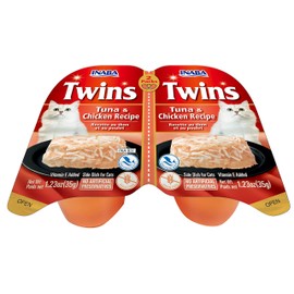 Twins Tuna & Chicken (Side Dish for Cats) Recipe 8 - 2 Packs