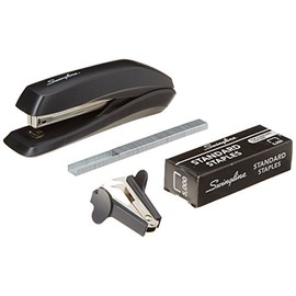 Swingline 54551 Standard Stapler Pack,15 Sht Cap, 5,000 Staples, Remover, BK