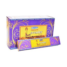 Satya 3 x Natural LAVENDER Incense Sticks 15g 3 boxes