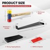 YIYITOOLS 43Pcs Laminate Wood Flooring Installation Kit,LVP Installation Kit,Vinyl Flooring