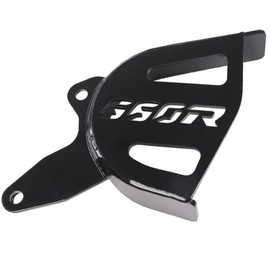 G-PLUS Chain Guide Sprocket Cover Guard Compatible with Yamaha Raptor 660R 2001 2002 2003 2004 2005 Chain Saver Guard Powder Coated Black 5LP154210100 5LP174660000