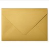 Cranberry C5 Gold Envelopes 162x229mm, 10 Pack