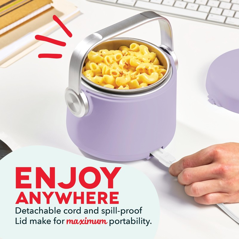 DASH Hot2Go™ Personal Food Warmer (20 Ounces) - Lavender