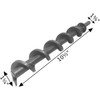 Grill Parts For Less Replacement Auger Flighting Shaft Measures 10.6