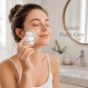 Rechargeable Facial Cleansing Brush with 3 Vibration Modes and Interchangeable