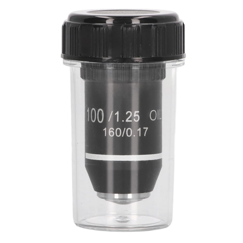 Microscope Objective Lens, 100X Magnification Lens Fine Workmanship 20.2mm Interface