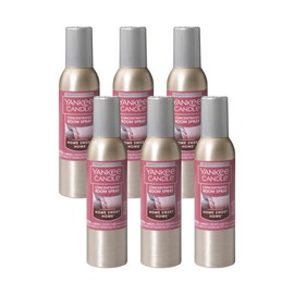 Yankee Candle Concentrated Air Freshener Room Spray, Odor Eliminator for Home, Bathroom, Home Sweet Home, 1.5 Oz (Pack of 6)