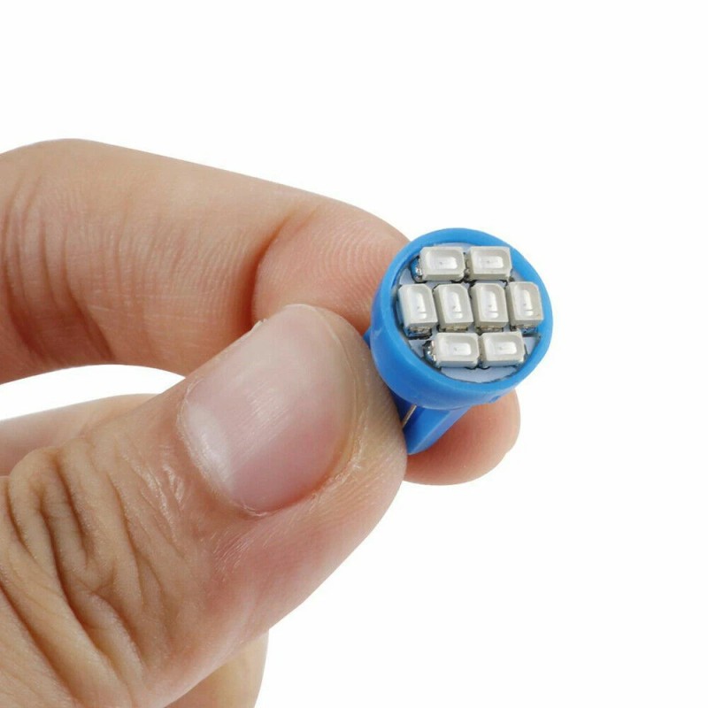 SHENKENUO 13Pcs Car Blue Light Interior LED Lights For Dome