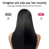 Hair Straightening Brush 3 Temperature Gears Anion Hair Straightener Comb