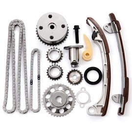 SCITOO Timing Chain Kit for Scion for Toyota xB tC Camry Corolla Matrix RAV4 Solara Highlander 2.4L 2.0L CTKTO44 TS21002