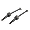 RC Drive Shaft, 2 Pieces Black Metal CVD Transmission Shafts