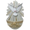 Fuente De Agua Bendita 8" Paloma Blanca Espiritu Santo Wall