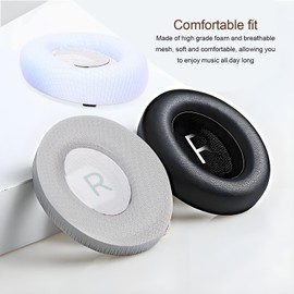 Replacement Ear Pads for NC700 Headphones – Premium Breathable Mesh Fabric & Memory Foam Ear Cushions – Comfortable Headset Ear Pad Upgrade (Black)