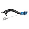 Tusk Aluminum Brake Pedal Blue Tip
