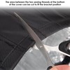 Window Air Conditioner Insulation Cover for Outdoor with Adjustable Strap,