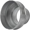 6" to 4" Inch Galvanized Steel Round Duct Reducer -