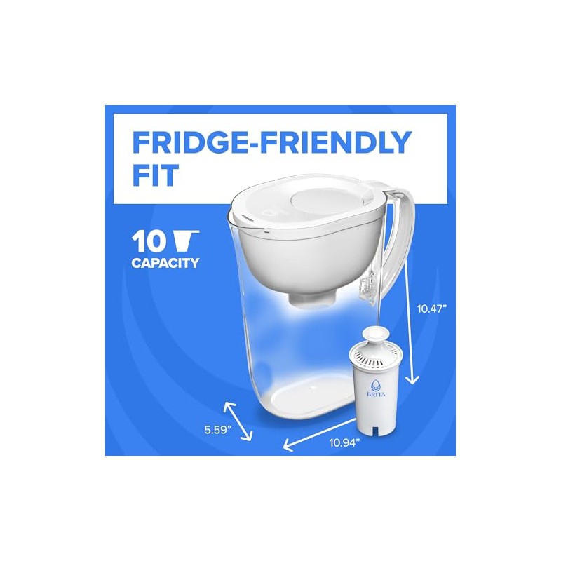 Brita Jarra de Filtro de Agua Grande 10 Tazas