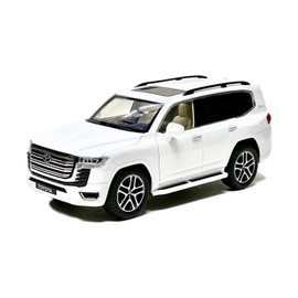 MiJo Exclusives 2023 Toyota Land Cruiser - White - 1:24 - H08222WH