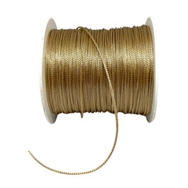 1.0 mm Polyester Cord Beading Thread for DIY, Multi Colors Options Macrame Friendship Necklace, Bracelet Jewelry Making String, Craft Making Accessories (Milky Brown, 1.0 mm)