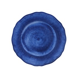 Le Cadeaux Luxury Melamine Salad Plates 9 inch, Set of 4, Campania Blue