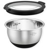 SILBERTHAL Stainless Steel Bowl with Lid - 700 ml Mixing