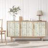 VEELIKE Boho Birch Tree Peel and Stick Wallpaper with Pears