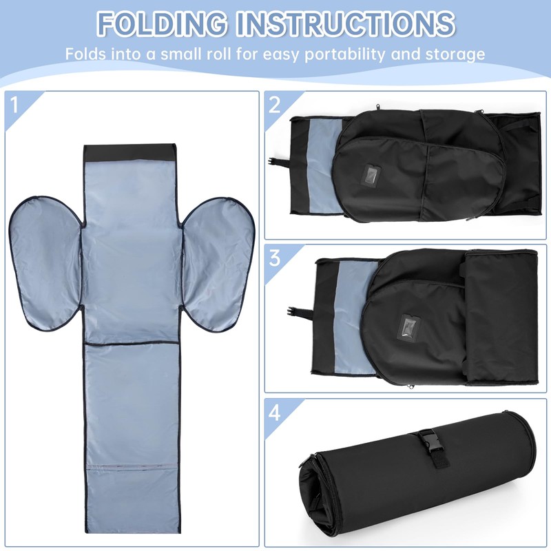 WELIDAY Padded Car Seat Travel Bag Compatible with Doona, Infant