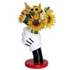Hand Shaped Vase Cute Easy to Clean Cartoon Decorative Vase
