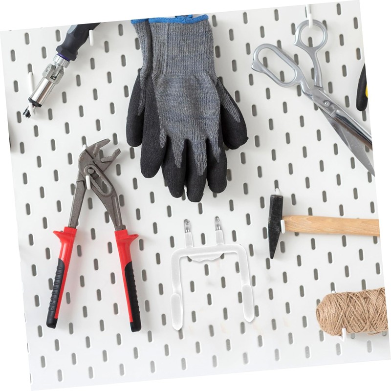 SHINEOFI Heavy Duty Pegboard Hook Versatile Wall Organizer for Tools