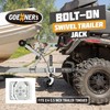 Heavy Duty 2000LBS Boat Trailer Jack, Trailer Tongue Jack Stand