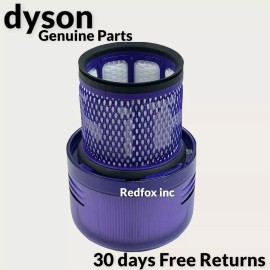 Dyson V15 SV47 Detect Vacuum Motor HEPA Replacement Filter Blue Genuine - New