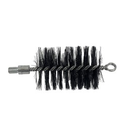 Heavy Duty Pellet Wood Stove Vent Brush and Rod for Chimneys, Stoves, Fireplaces, Dryers, Piping (3" + 3' Rod)