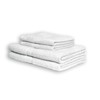 EXKLUSIV HEIMTEXTIL 2 x Flannel 30 x 30 cm White
