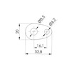 Puig Game Supports Front Indicator 9676N Kawasaki Vulcan S/Vulcan Café,