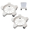 CNQLIS 5 Gallon Bucket Dolly with 5 Smooth-Rolling Swivel Casters,75