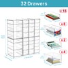 Vtopmart Acrylic Organizer with 32 Drawers, Desk Organizers and Accessories,